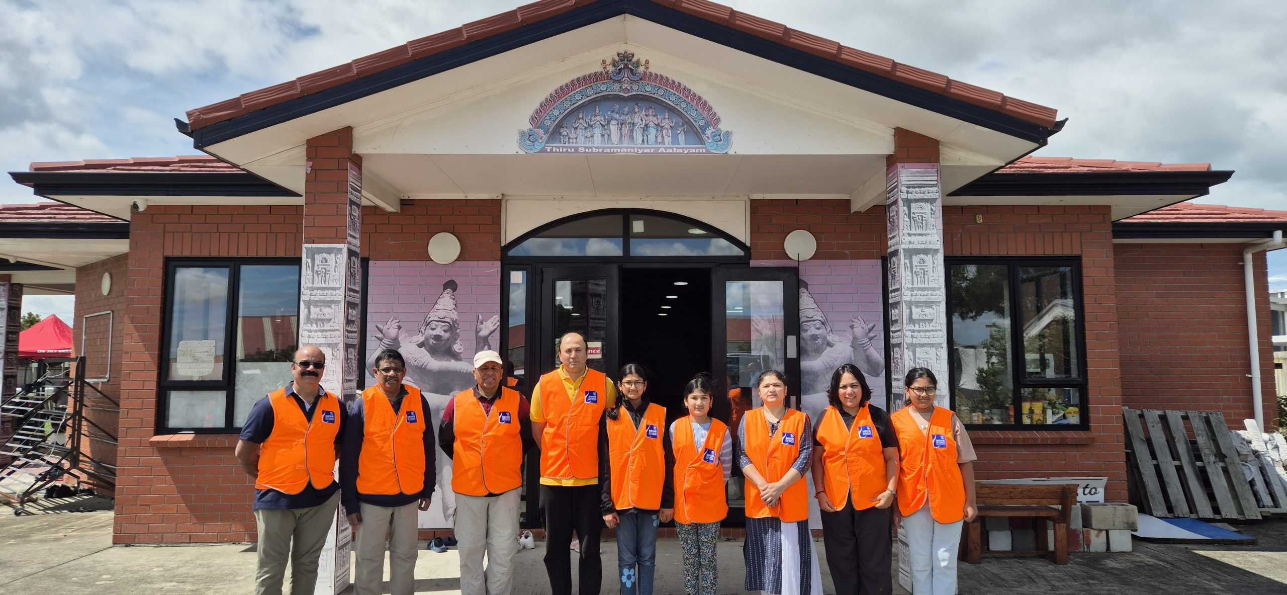 Thiru Murugan Temple Mangere cleaning